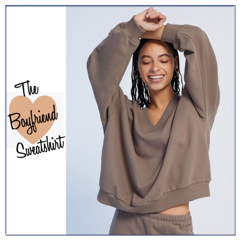 NWT Perfect Boyfriend Sweatshirt